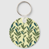 Sage Leaf Print Sleutelhanger (Achterkant)