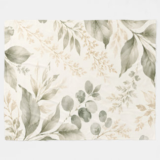 Sage Meadow Botanische Fleece Deken