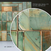 Sage Mozaïek Artistry Keramische Tegel Tegeltje