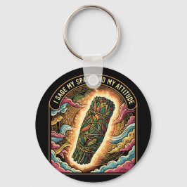 Sage My Space and My Attitude Smudging Cleansing A Sleutelhanger