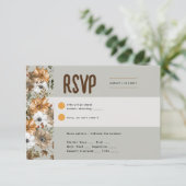 Sage Olive RSVP pour correspondre à Rustic Fall In (Debout devant)