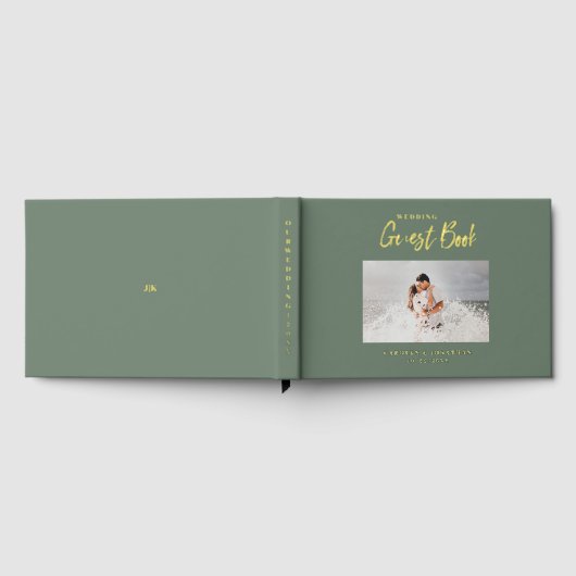 Sage photo Mariage de script élégant (Complet)