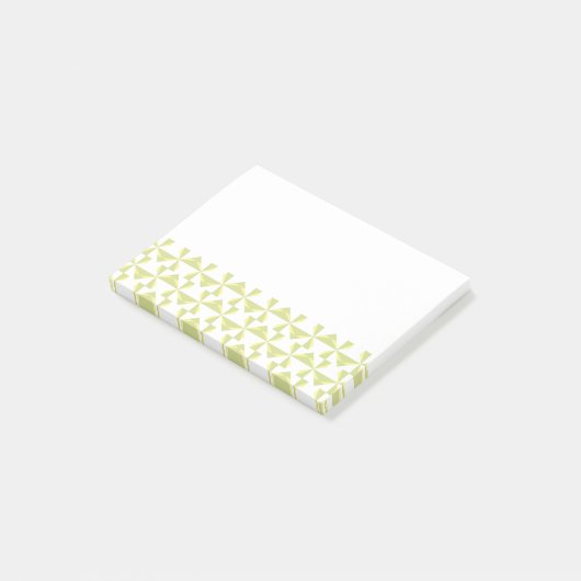 Sage Pinwheels Post-it® Notes (Schuin)
