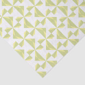 Sage Pinwheels Tissuepapier (Detail)