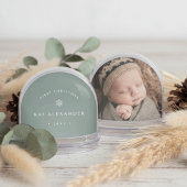 Sage | Première photo de Noël du bébé classique si