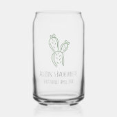 Sage Prickly Pear Cactus Bachelorette Party Favori (Recto)
