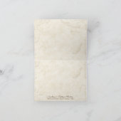 Sage Remercier Carte de note Swirl Tree Roots Anti (Intérieur)