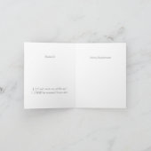 Sage Rococo Huwelijks RSVP Kaart (Binnen)