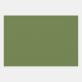 Sage & Rosemary Wrapping Paper Flat Sheet Set of 3 (Voorkant 3)