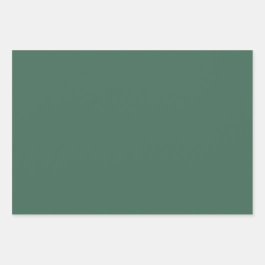 Sage & Rosemary Wrapping Paper Flat Sheet Set of 3 (Voorkant 2)
