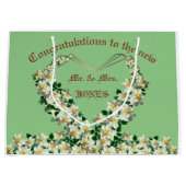 Sage - Sac de cadeau de mariage (Devant)