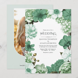 Sage Silver, Eucalyptus Drift & Snowdrop Mint Kaart
