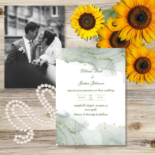 Sage SIMPLE STYLISH MARIAGE INVITATIONS