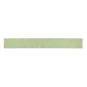 Sage Solid Color Grosgrain Lint (Voorkant)