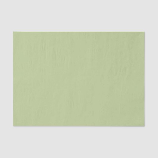 Sage Solid Color Tissuepapier (Voorkant)