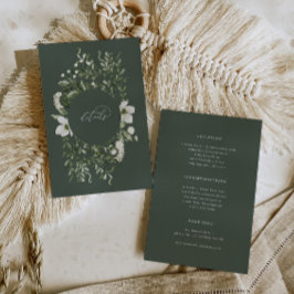 Sage Tuin Bruiloft Info Details Behuizing Kaart