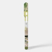 Sage vert floral belle étui téléphonique tendance (Verso / Gauche)