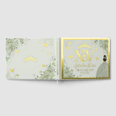 Sage Vert Floral Quinceañera Quince 15 XV Or (Complet)