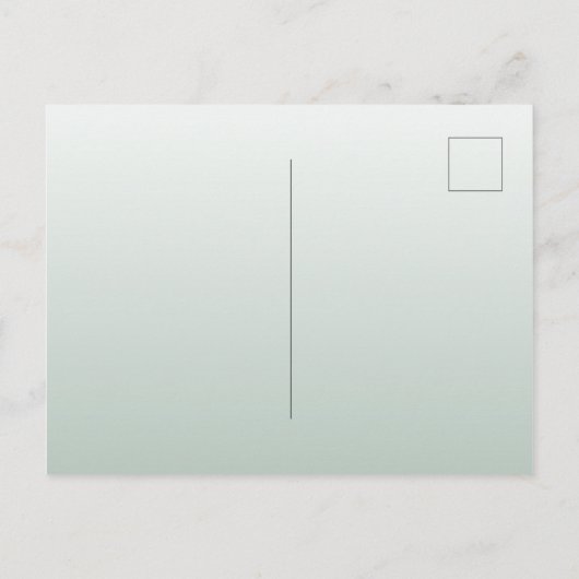 Sage vert or fleuri nuptiale invitation douche (Dos)