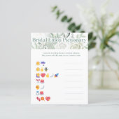 Sage Vrijgezellenfeest Spel - Emoji Pictionary (Staand voorkant)