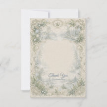 Sage Woud Toile Bedankt Woodland