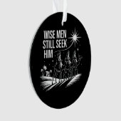 Sages cherchent encore Lui Noël chrétien Jésus (devant)