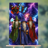 Sages sorciers et elfes papillons, fantasmes orage (Neutre)