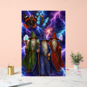 Sages sorciers et elfes papillons, fantasmes orage (Mariage)
