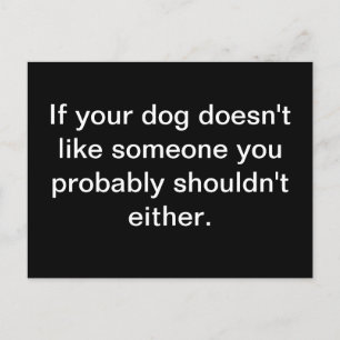 Sagesse Canine - Carte postale