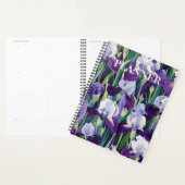Sagesse dans les pétales : Purple Iris-Designed Pl (Devant avec enveloppe)