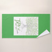 Sagesse de l'arbre (Serviette de bain)