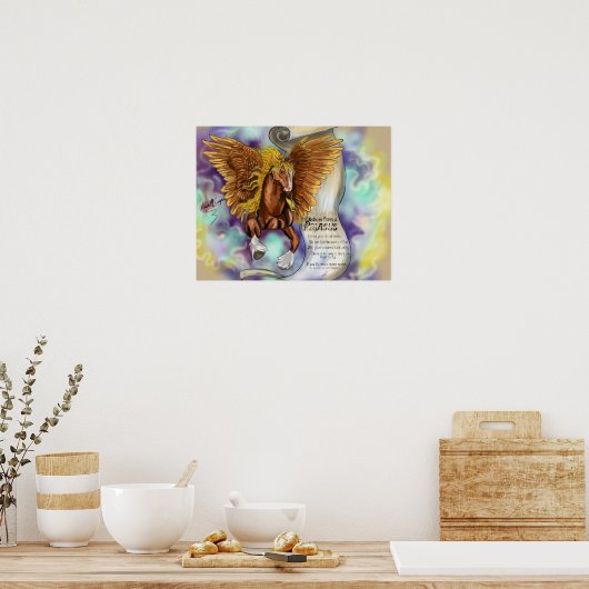 Sagesse d'un Pegasus, affiche (Cuisine)