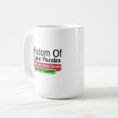 Sagesse d'un puzzle puzzle Mug (Devant gauche)