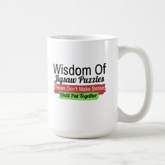 Sagesse d'un puzzle puzzle Mug