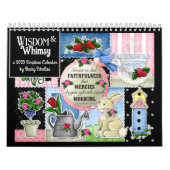 "Sagesse et Whimsy" Calendrier des Ecritures 2025 (Protection)
