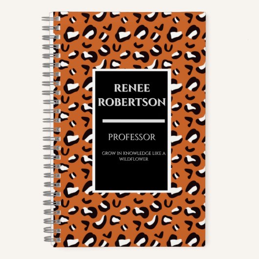 Sagesse fleur sauvage : un Carnet audacieux pour l (Recto)