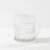 Saggitarius Frosted Glass Mok (Voorkant rechts)