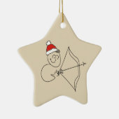 Saggitarius Sterrenbeeld Astrologie Cute Tekening  Keramisch Ornament (Rechts)