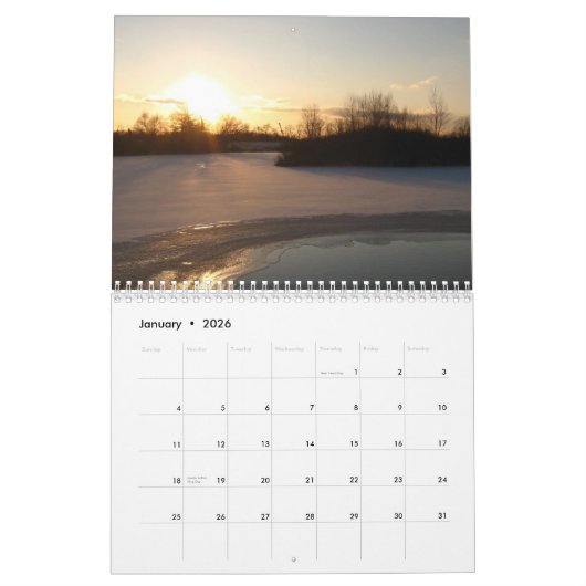 Saginaw Forest 2014 Calendar Kalender (Jan 2026)