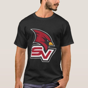 Saginaw Valley State Kardinalen Links Borst Icoon T-shirt