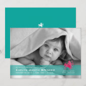 Sagittaire le Faire-part de naissance photo Archer (Devant / Derrière)