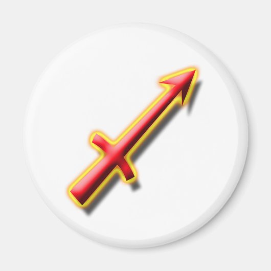 Sagittaire n° 1 Magnet (Devant)