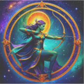 Sagittaire Stickers Zodiac, Zodiaque Céleste (Devant)