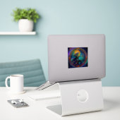 Sagittaire Stickers Zodiac, Zodiaque Céleste (Ordinateur portable sur le bureau)