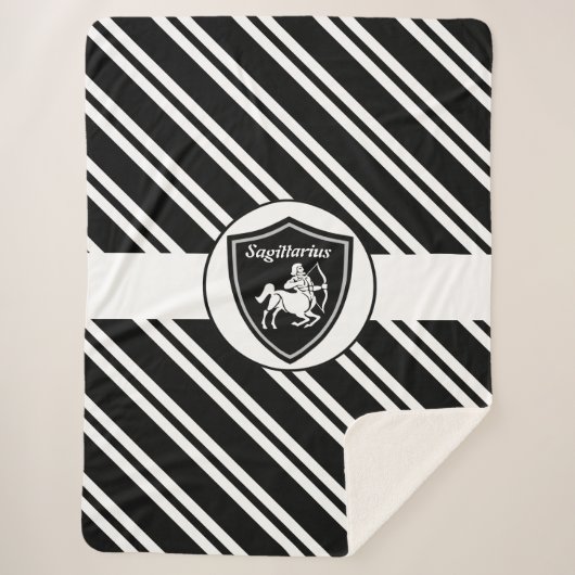 Sagittaire symbole sherpa couverture (Devant)