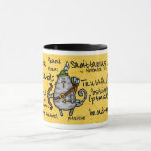 sagittariële mok (Midden)