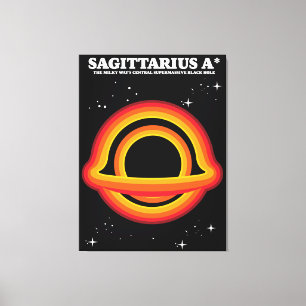 Sagittarius A* Canvas Afdruk