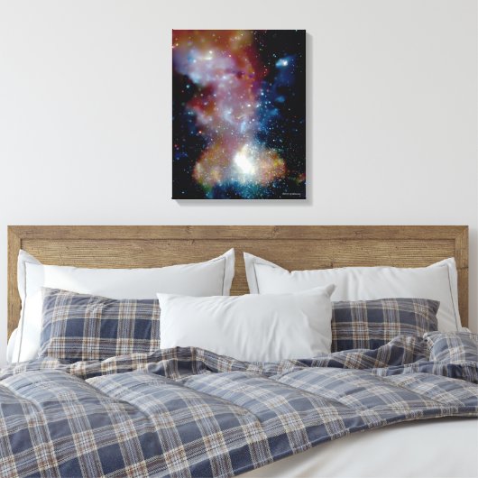 Sagittarius A Canvas Afdruk (Insitu (Slaapkamer))