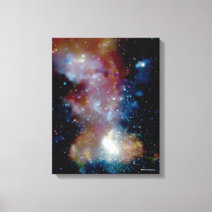 Sagittarius A Canvas Afdruk