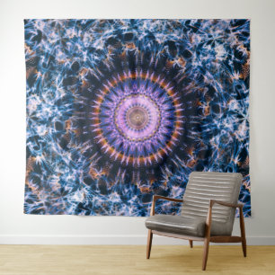 Sagittarius A Lichtgevende Abstracte Ruimte Kunst Wandkleed